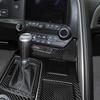 11x Carbon Fiber Car Gear Shift Panel Cover Sticker For Corvette C7 2014-