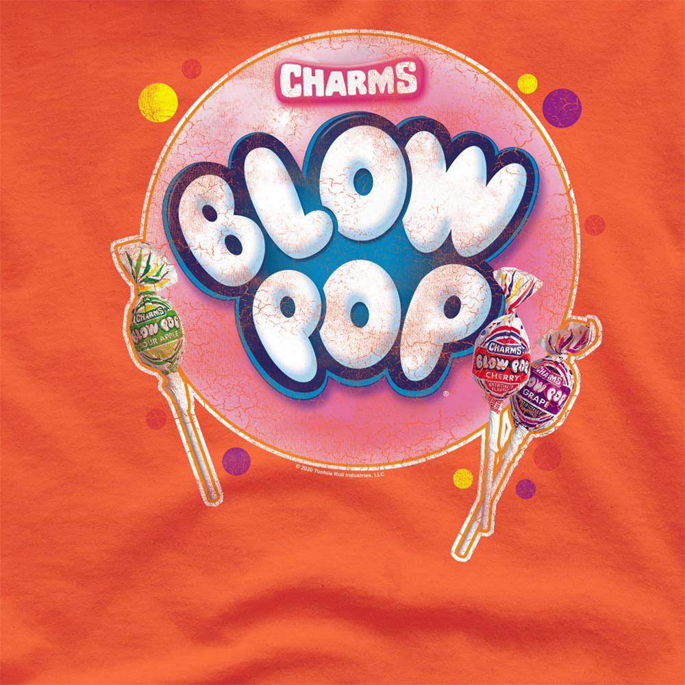 Tootsie Roll Unisex Adult Blow Pop Bubble T-Shirt