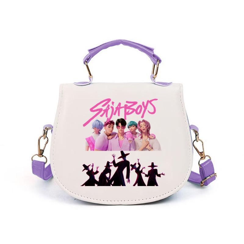 Kpop Animation Cartoon Printing Korean Version Of The Trend Handbag Multi-Function Portable Shoulder Messenger Bag