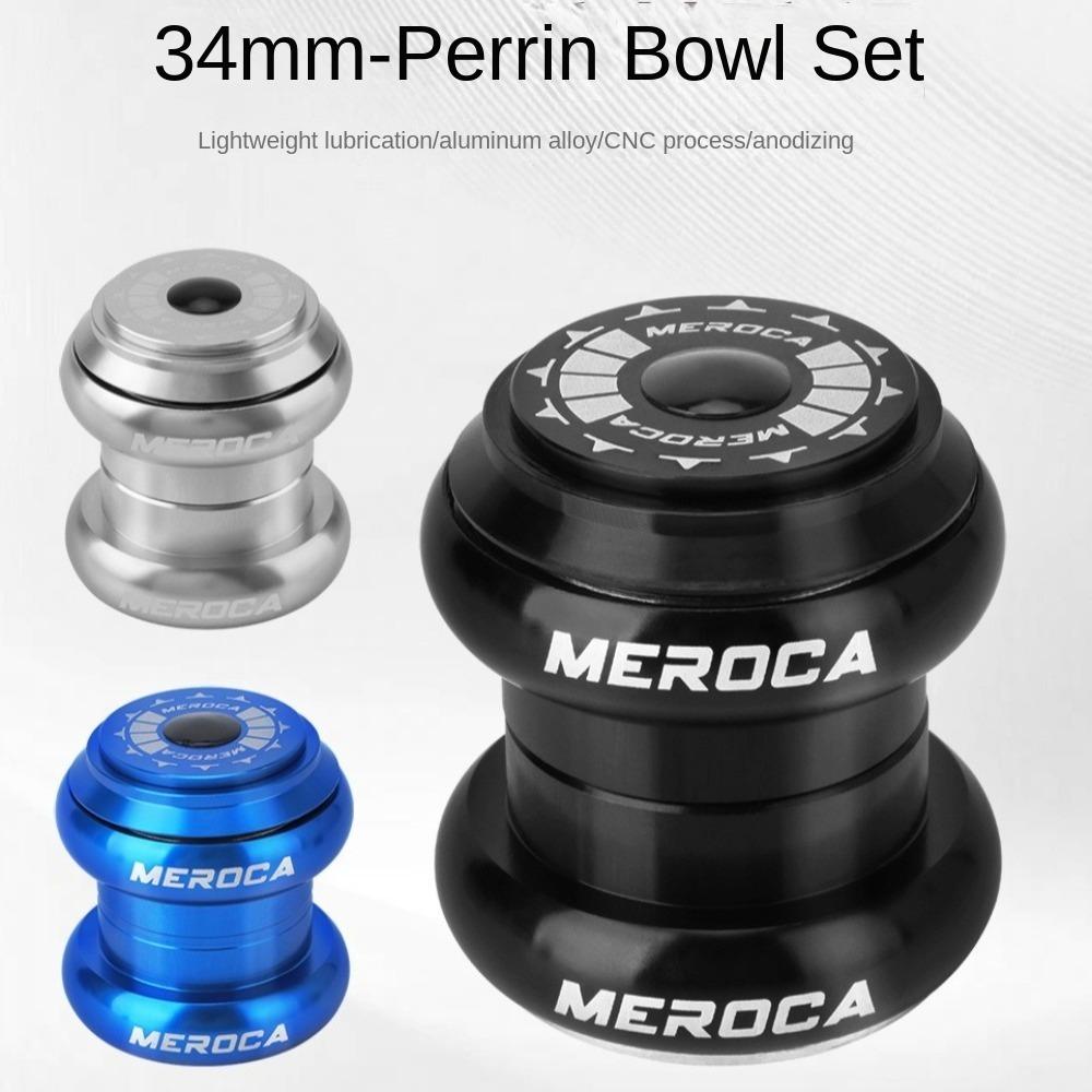 MEROCA Bike Steering Cups 34mm Bicycle Parts New Bicycle Headset  for Mountain Cycling Fork