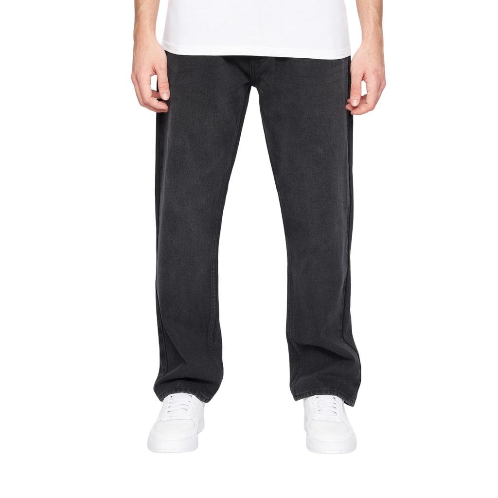 Crosshatch Mens Tillman Stone Wash Baggy Jeans