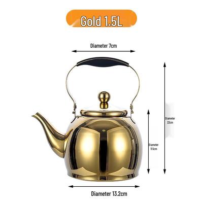 Abay Thickened Stainless Steel Kettle and Teapot