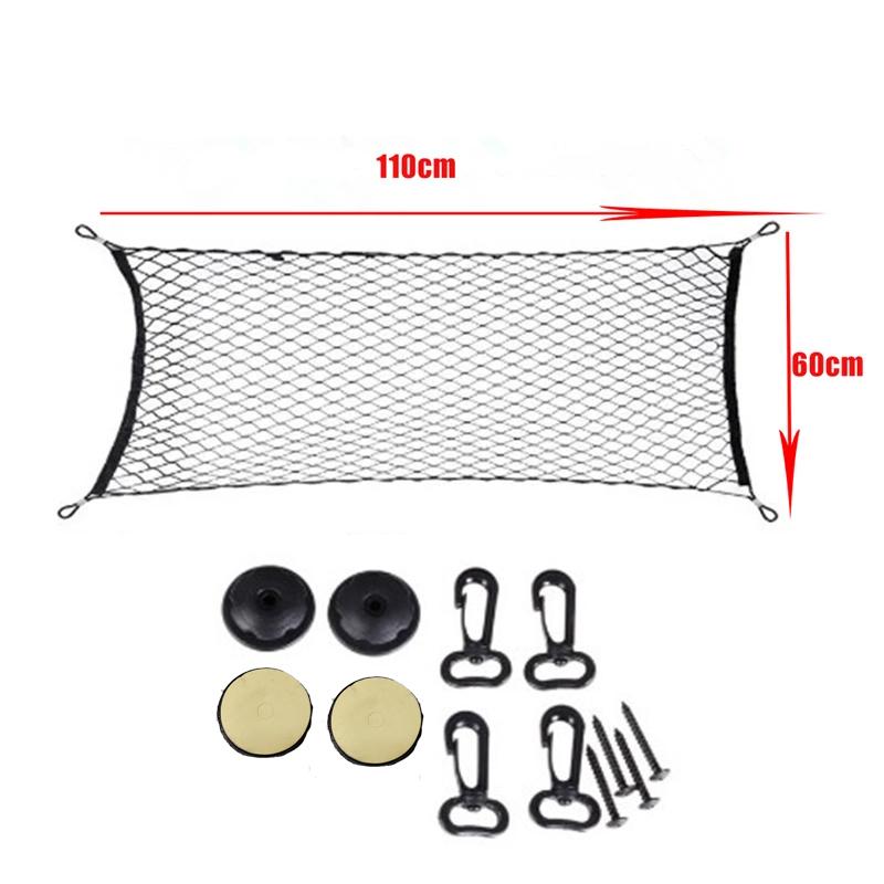 Car Trunk Nets For Skoda Karoq NU7 2017~  Car Boot Trunk Network Hooks Mesh Net Cargo Organizer Storage Auto Accessories
