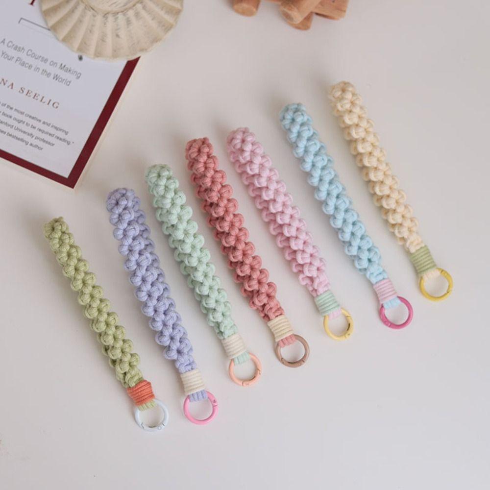 Keychain Anti-lost Rope Phone Accessories Phone Wrist Straps Portable Keychain Pendant