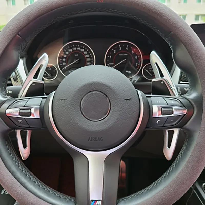 Extensão de Volante com Patilhas para BMW F30 F31 F32 F10 F20 F15 F16 X1 X3 X4 X5 X6 Série 1 2 3 4 5 6 7 2 peças