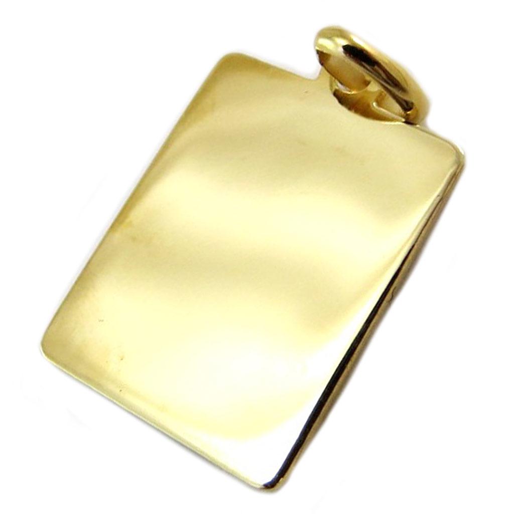 Altesse [P2596] - Gold Plated Pendant 'Pisces' - 22x16 Mm