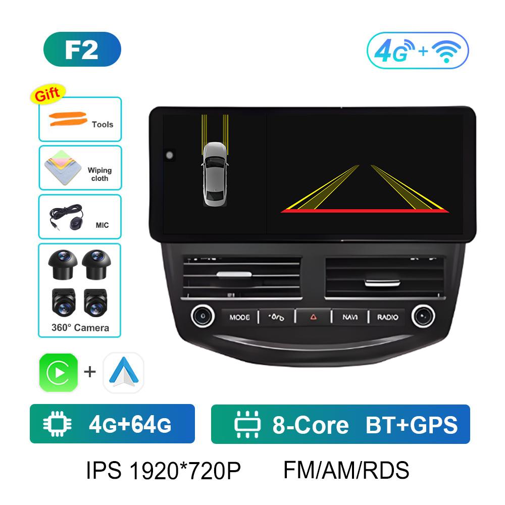 Car Multimedia Radio Video Player for Ford Focus 2012 2013 2014 - 2017 Wireless Carplay Cooling Fan Bluetooth DSP Stereo WIFI 4G