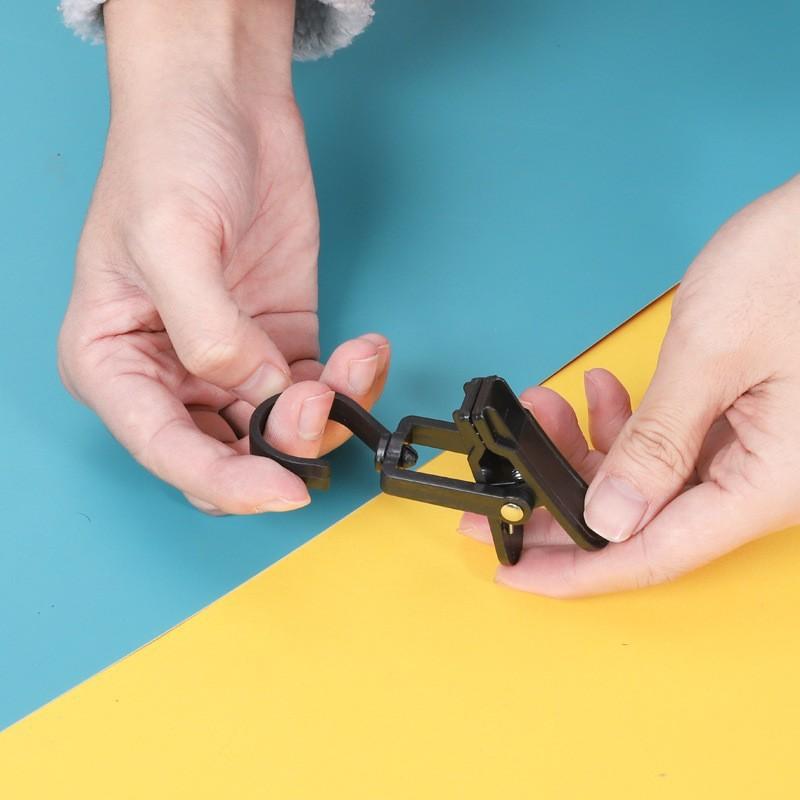 5er-Pack Kunststoff-Hängeclips 360 Grad drehbare Haken Rutschfester Griff Für Schrankorganisation Kleidung Socken Hüte Handtücher