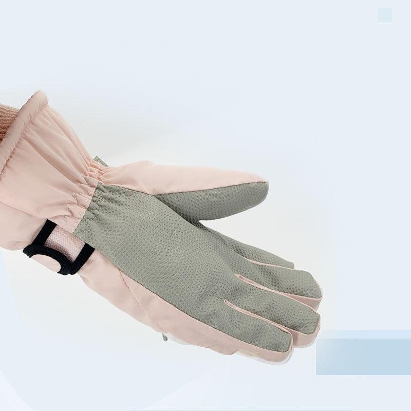 ZOCONE 6 paia di guanti invernali per bambini, puri colori