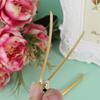 12Pcs Stainless Steel Hair Clips for Sectioning Thick Thin Hair Salon Hairdressing Dying Cutting Styling Makeup Face Washing