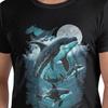 Orca Aquatic Sea Ocean  Top Tees Killer Whale 100 Cotton Tshirt Unisexsfunny T Shirts Unisex Oneck Short Sleeve S6xl