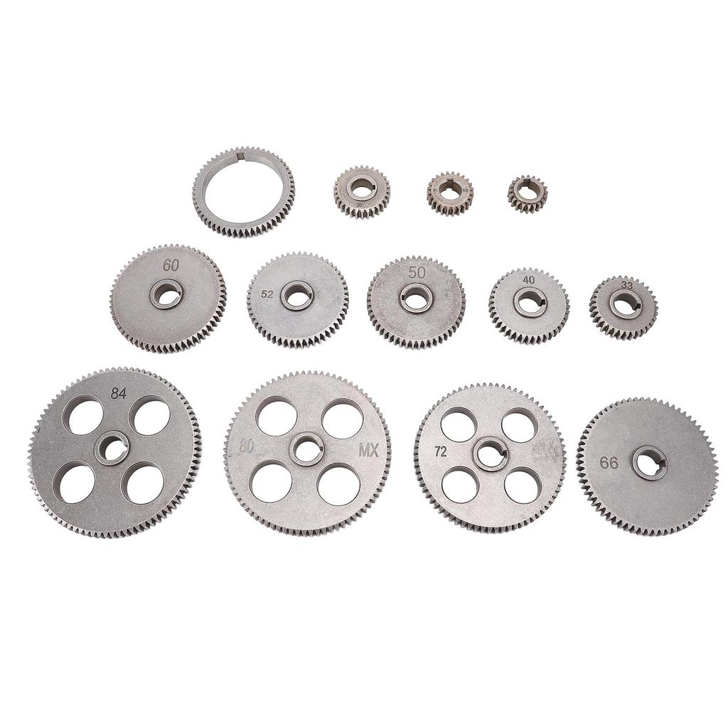 Mini Lathe Gears Set HSS Gear Kit for MX 210 WM 210 8x16 220x400 220x600 220x750