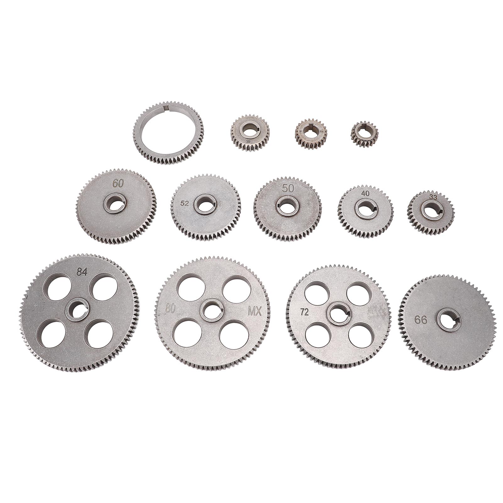 

Mini Lathe Gears Set HSS Gear Kit for MX 210 WM 210 8x16 220x400 220x600 220x750
