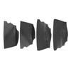 For Toyota Verso 2009 2010 2011 2012 2013 2014 2015 Microfiber Leather Car Interior Door Armrest Panel Cover Protective Trim