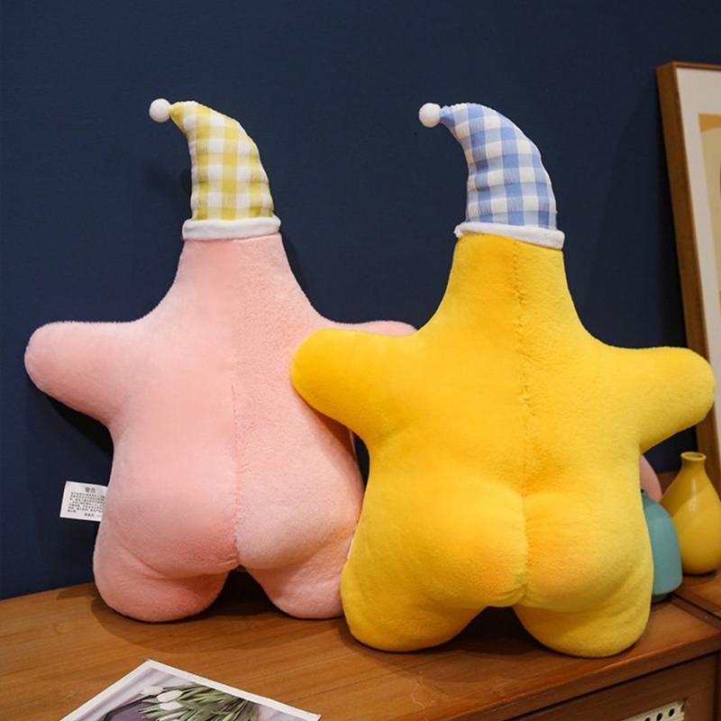 Soft Supportive Starfishes Cushion Relieves Body Fatigue Office Study Use Craft From PP Cotton Ensuring Durability