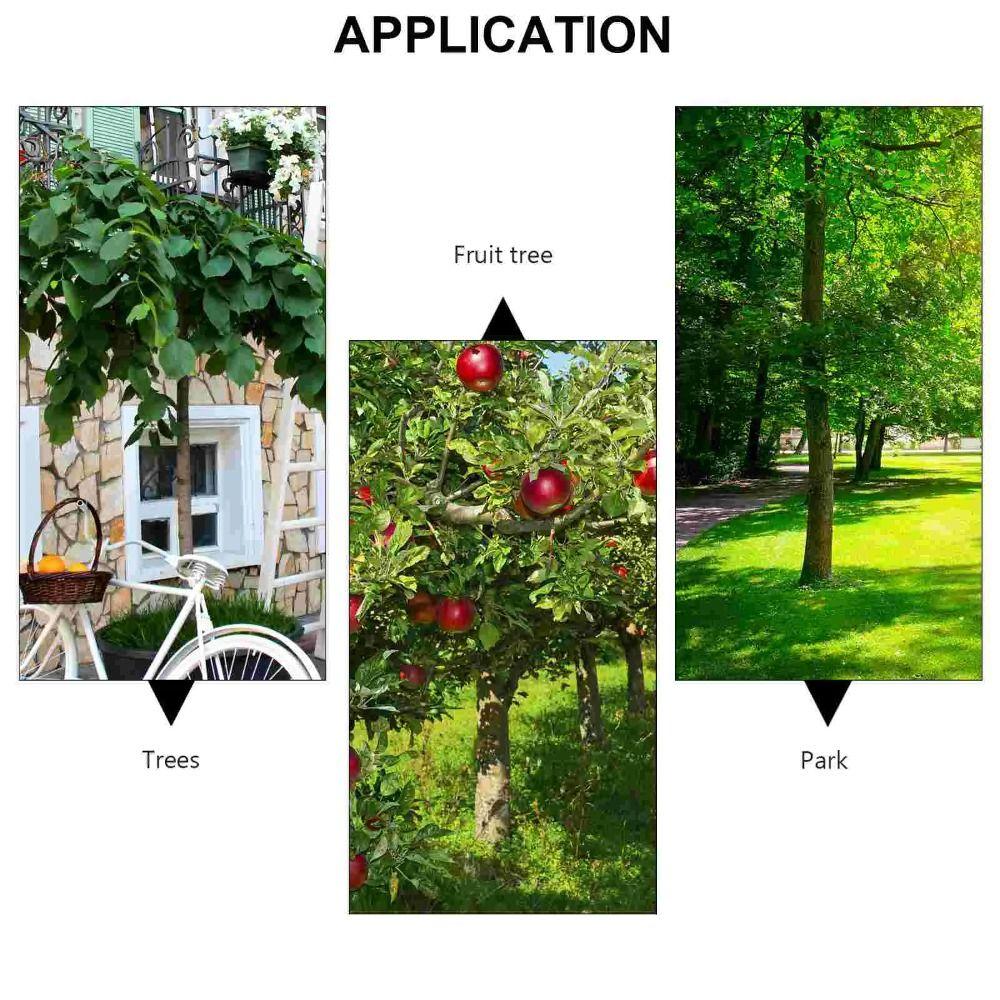 4 PCS Anti Grass Non-Woven Tree Mulch Black Weed Control Ground Cover New Protector Mat