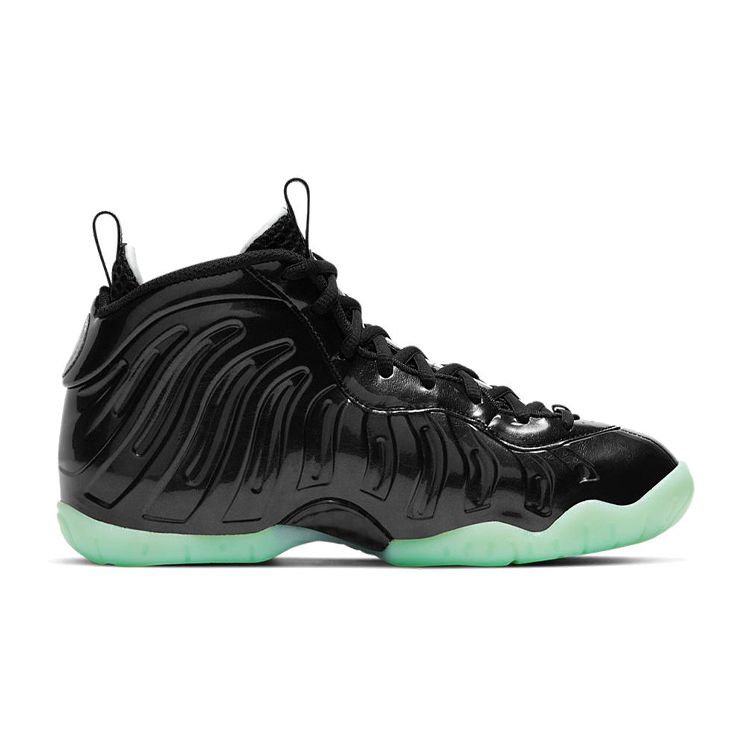 Nike Little Posite One GS All Star 2021 Kids Sneakers Black Barely-Green CW1596-001