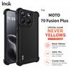 Soft Case For Moto Edge 70 Fusion Plus Fusion+ 5G Shockproof Anti Fingerprint Transparent CA0002