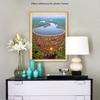 Cross Stitch Diamond Painting Lake Full Display Landscape Full Round 5D DIY Diamond Embroidery