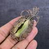 Kammererite Gemstone Handmade Copper Wire Wrap Jewelry Pendant 2.96" b8E06