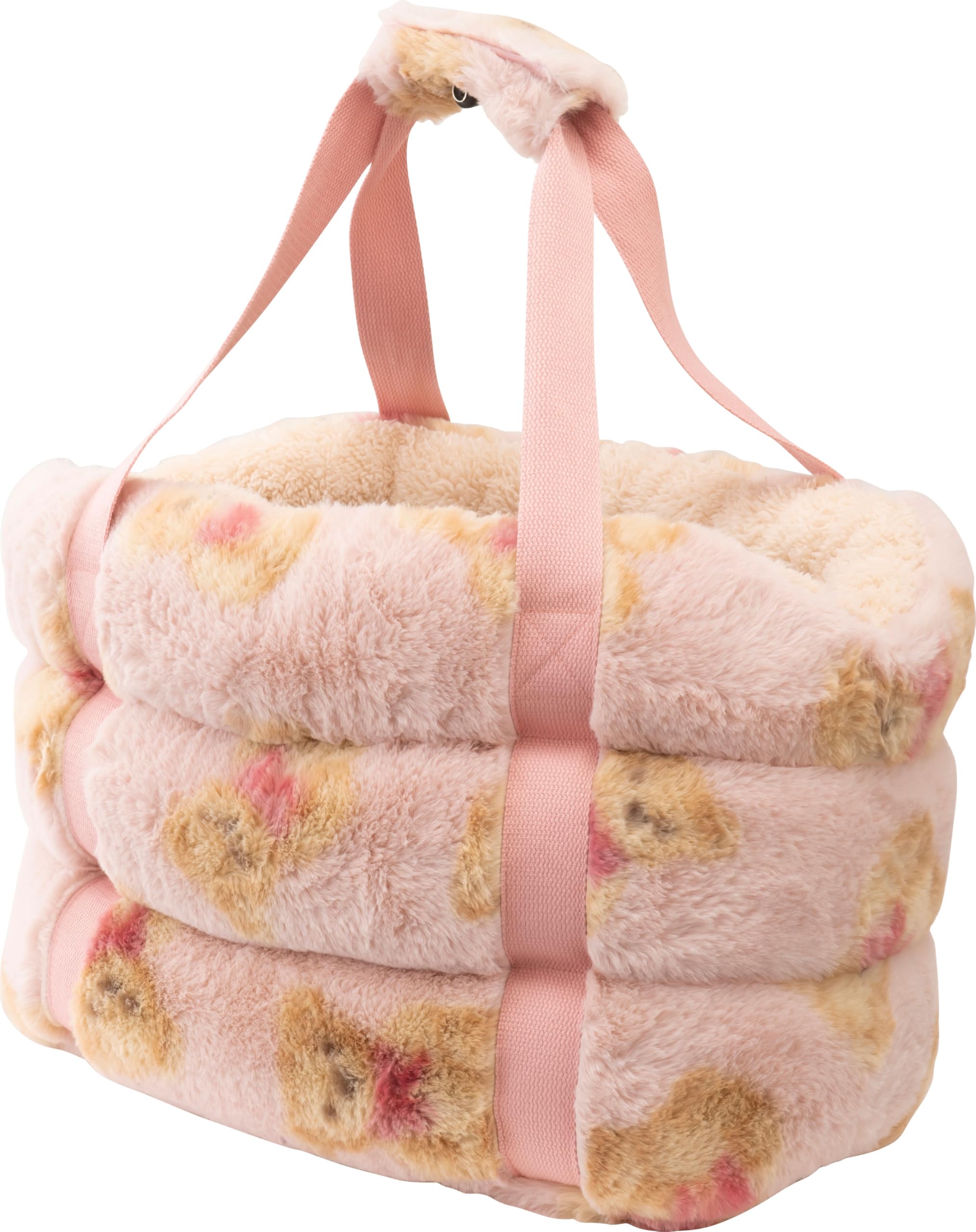

Pet Carrier Bag with Bear Print Fur, tassu 168-6419A1