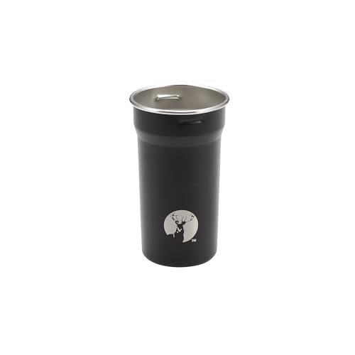 Captain Stag (CAPTAIN STAG) Outdoor Tumbler HD Cup Set, 4+1, 4 Inner Cups and 1 Outer Cup, 80ml/240ml Capacity, Stackable, Stainless Steel, UE-3638