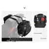 Polyester Motorcycle Bag 20L Large Capacity Universal Side Saddle Bag with Removable Waterproof Inner Bag Outdoor