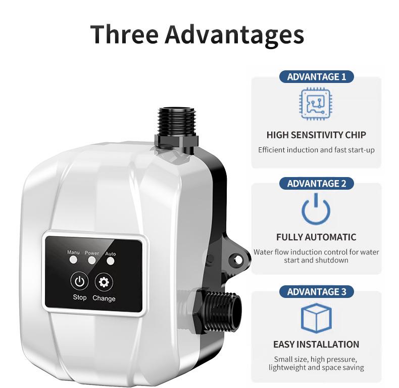 24V DC Automatic Solar Booster Pump for Shower and Water Heater