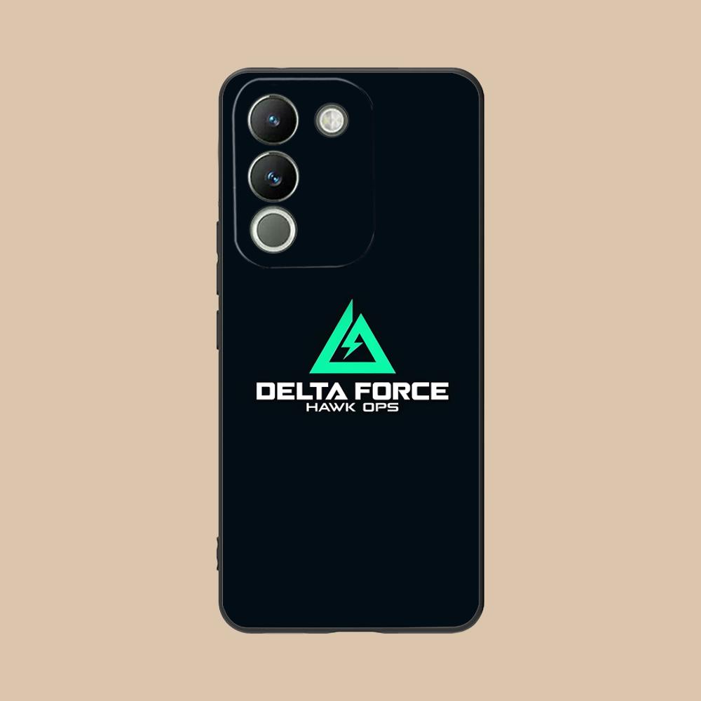 Game Delta Force Matte TPU Mobile Phone Case for VIVO V60 V50 V40 V30 V29 V27 V25 V23 Pro Lite 5G Colorful Printing Cover
