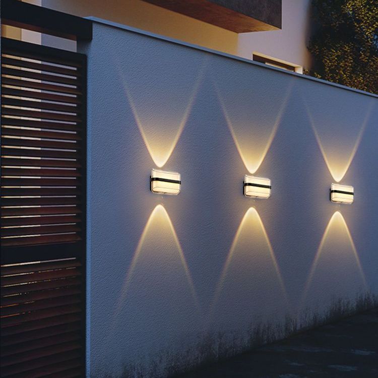 IP65 12W SMD LED Acrylic Wall Lamp Ideal for Outdoor/Indoor Courtyard Balcony Corridor Spherical Decorative Home Lighting