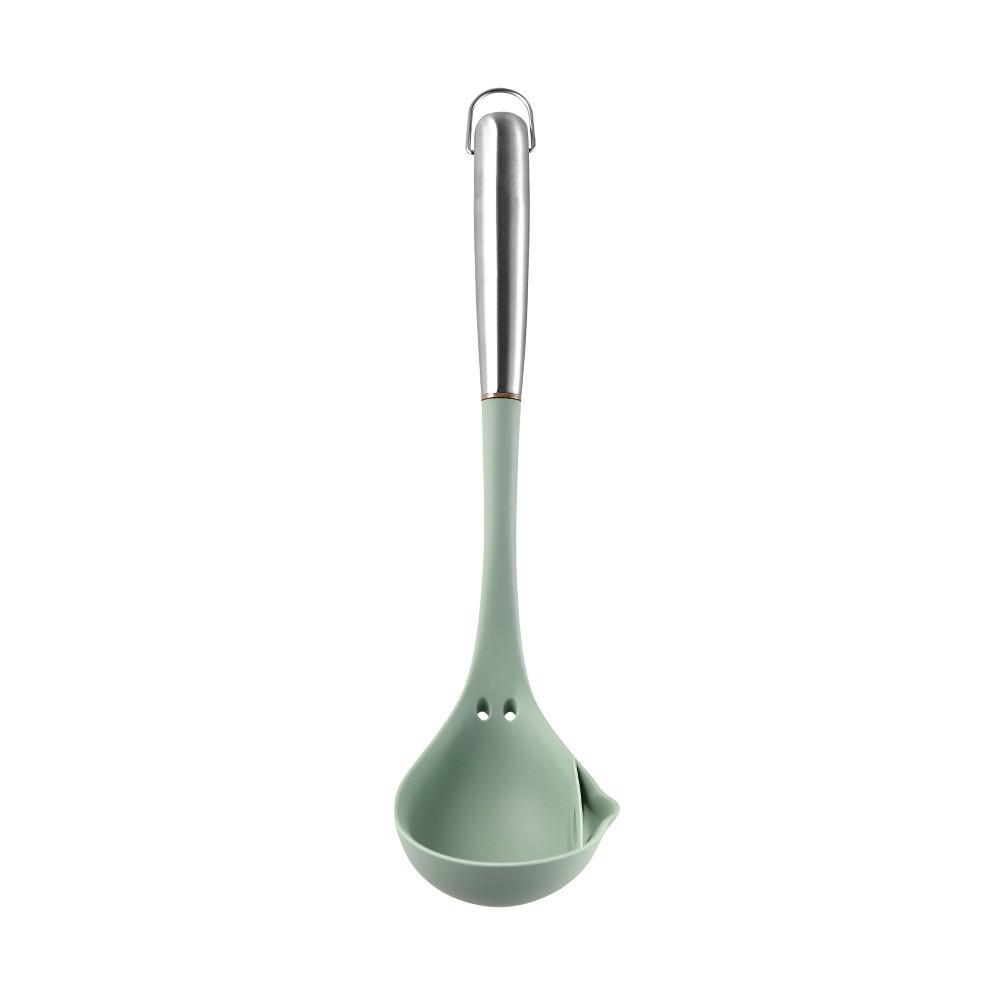 New Stainless Steel Handle Silicone Kitchenware Set Household Spatula Cooking Spoon Spatula Kitchen Non-stick Pan Silicone
