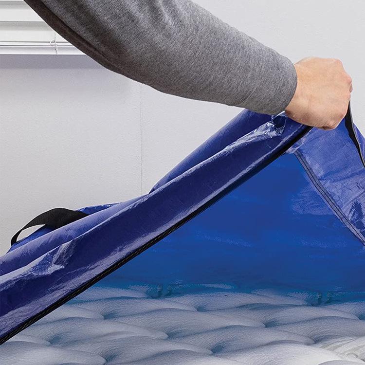 In-Stock PE Mattress Cover with 8 Handles - Durable Storage & Moving Protector