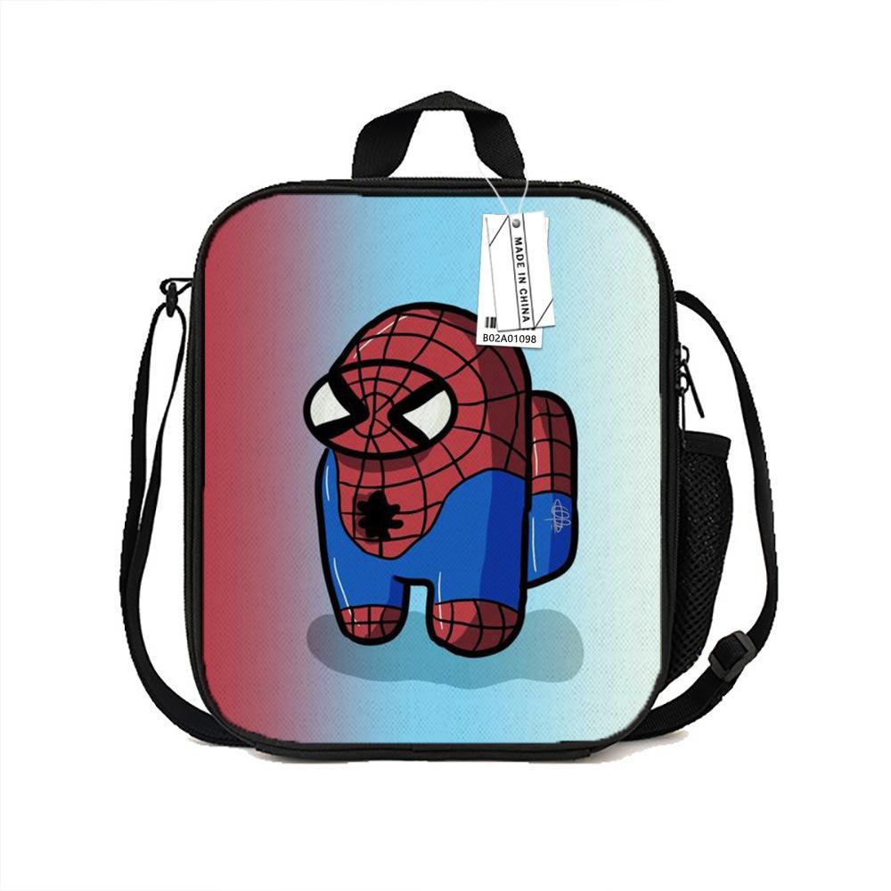 Among Us Printed Portable Lunch Bag Primary And Secondary School Bento Bag Cartoon Insulation Bag Ice Pack New