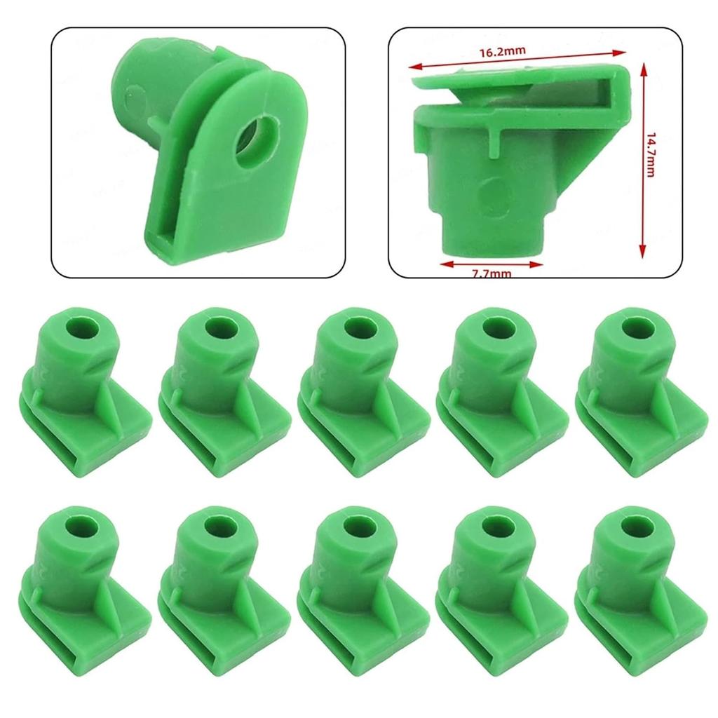 [Replacement] 10pcs Car Front Bumper Trim Fastener Clips Car Accessories 30640541 for Volvo V40 S60 XC40 XC60 XC90 Plastic Fixing Nuts Clips SSSchOH