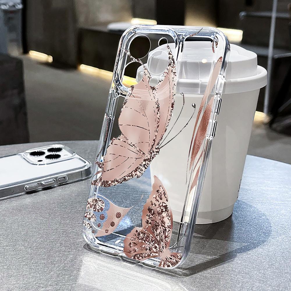 

Unique Butterfly Phone Case For Xiaomi 17 Pro Max 13T 15T 14T 12T Pro For Xiaomi 12 15 14 13 Mi 11 Lite 5G Soft Silicone Funda Xiaomi 12