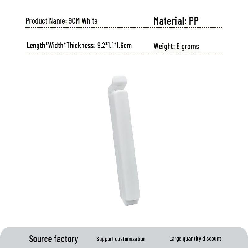 Plastic Food and Snack Bag Sealing Clips for Tea and Seasonings