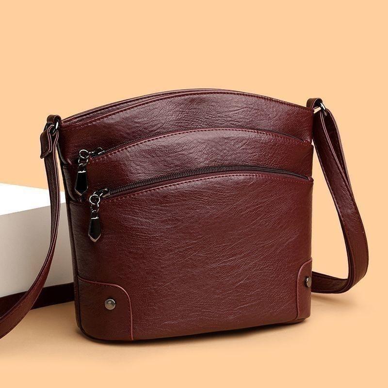 New Fashion Soft Leather Bags Women Shoulder Bags Luxury Handbags Women Bag Designer Crossbody Bags for Women Casual Messenger Bag