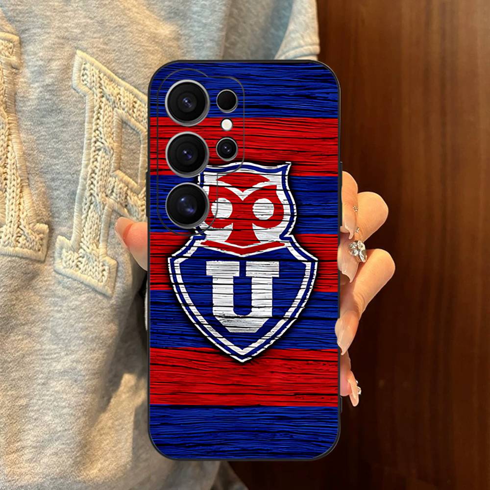 Chile U-University Logo Phone Case For Samsung S 24 Fe 25 Ultra Plus 20 Lite 21 30 22 23 24 22 Ultra 5G Fundas