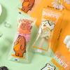 100Pcs Cartoon Transparent Food Grade Ice Cream Bags Disposable Plastic Bag Popsicle Protective Cover Storage Packing Bag Diy