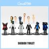 Skibidi Toilet Figure Set High Quality Pvc Material 12 Unique Characters Perfect For Collectors And Gifts Characters)