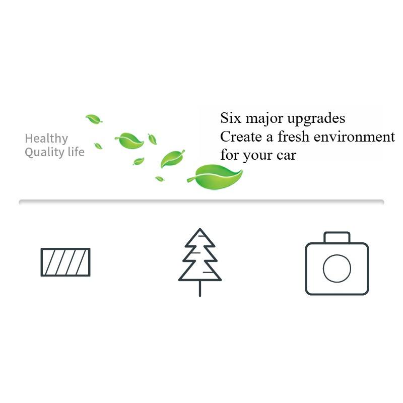 1PC car perfume bottle, essential oil perfume bottle pendant, car perfume bottle dyed square cover black cover glass bottle