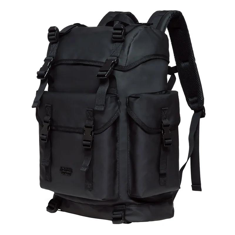 KAUKKO Vintage Canvas and Leather Rucksack