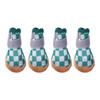 4pcs/set Pet Dog Shoes Breathable Anti-skid Wear-resistant Hollow Dog Boots Sandwich Mesh Soft Puppy Mesh Shoes Paw Protectors