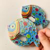 Fat head fish bottle opener Multifunctional Fridge Magnets cute Fish Pattern Beer Bottle Opener home Decorative Holiday Gifts