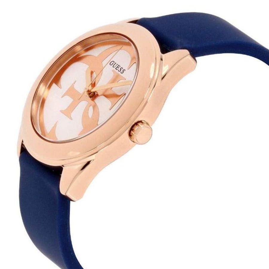 Guess Hodinky pro ženy Minimalistické křemenné hodinky - Měkký silikonový řemínek, Autentické módní dámské hodinky pro každodenní nošení W0911L3