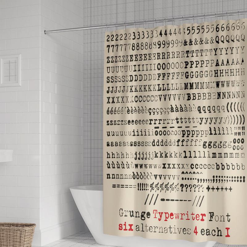 

JINRUN Потовщена водонепроникна завіса для ванної кімнати Завіса для душу, що захищає від плісняви, Завіса для душу, завіса для душу, Завіса для ванної кімнати, без перфорації 90*180CM