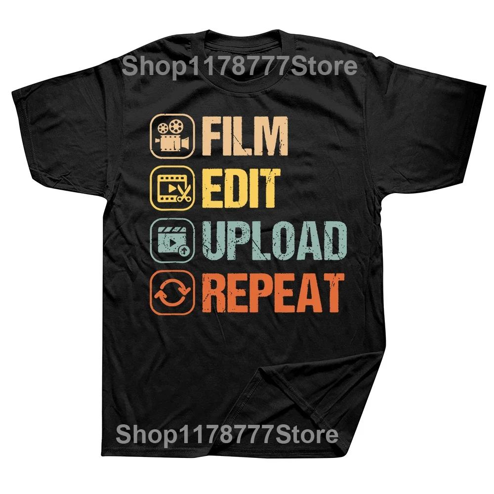 Movie Director Filmmaker Moviemaker Videography Film Director T Shirt Graphic Streetwear Short Sleeve Birthday Gifts Tshirt Men
