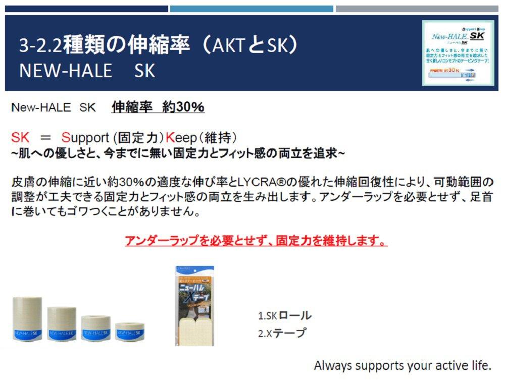 New Hale Taping Tape Roll Type Elbow Knee Joint Muscle Support SK White X 721110 New-HALE (10cm 4.5m)