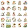 10/30/50PCS Cute Cartoon Colorful Fat Frog Stickers Decals DIY Motorcycle Suitcase Helmet Waterproof Funny Graffiti Sticker Pack