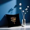 E-Egypt Eye of Horus Wisdom Strength cushion cover Comfortable and soft bedding skin friendly leisure sofa car office pillowcase